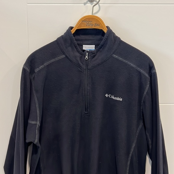 Columbia fleece 1/4 zip long sleeve sweater size large - Picture 3 of 11